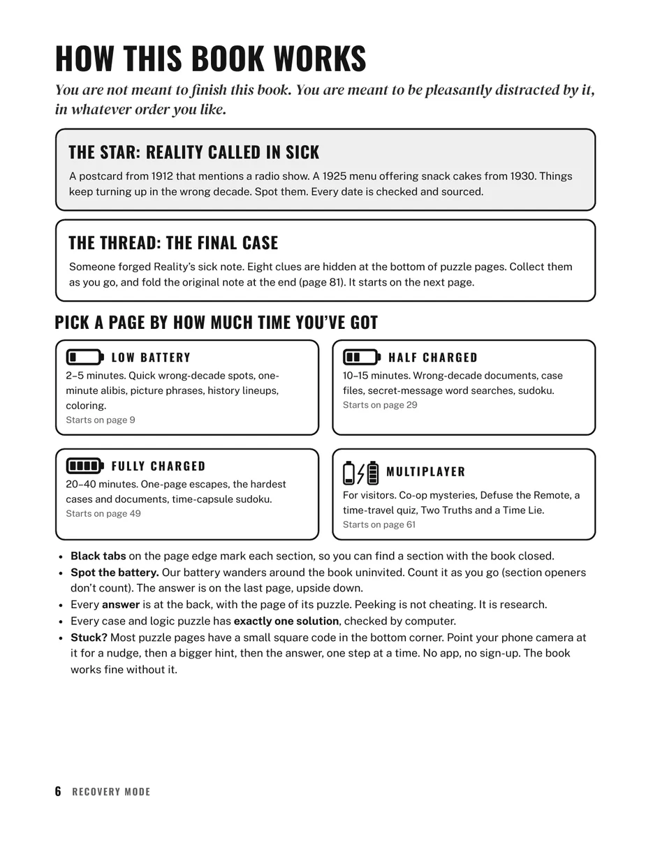 Page 6: how this book works